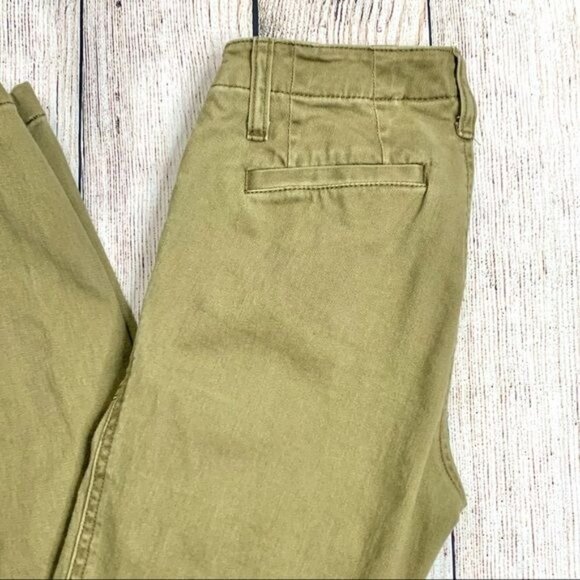 J.Crew Factory Green Stretch Skinny Jeans Size 24 - Picture 2 of 8